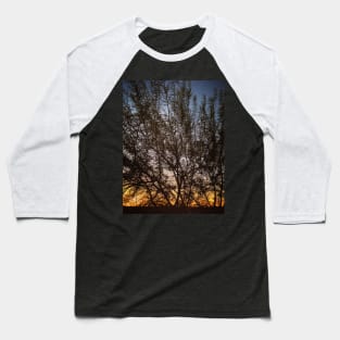 Sunset Silhouette Baseball T-Shirt